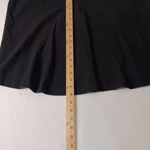 Dressbarn Women's Back Zipper Pull On Flare Black Skirt Size 16 Waist 36" image 13