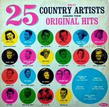 Various Artists - 25 Country Artists Singing Their Original Hits / 12&quot; Vinyl LP - £4.49 GBP