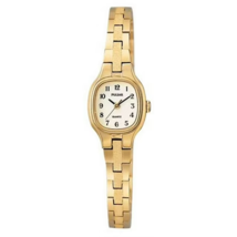 NEW* Pulsar PPH106 Women's Gold Tone White Dial Stainless Steel Watch MS... - $49.99