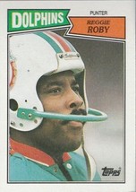 Reggie Roby 1987 Topps # 240 - £1.19 GBP
