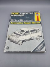 Ford Aerostar Mini-Vans 1986-1996 Haynes repair Manual 36004 - $5.87