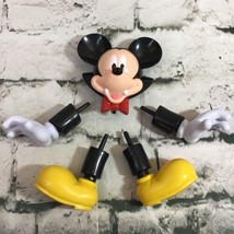 Disney Mickey Mouse Halloween Pumpkin Push-Ins Dracula Vampire Set Of 5 ... - $15.84