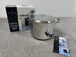 Royal Doulton Professional Cookware Stockpot 9.4” 8.03 Qt. Stainless Unu... - $69.29