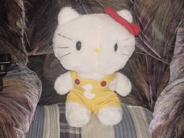 13&quot; Vintage Hello Kitty Plush Stuffed Toy From 1983 Sanrio Rare - £77.43 GBP