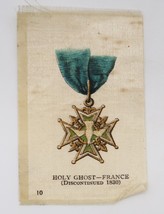 1910&#39;s Tobacco Silk Holy Ghost Medal (discontinued 1830) France # 10 in ... - $9.99