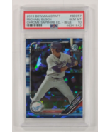 2019 Bowman Chrome Schizzi Sapphire Edizione Blu Michael Busch PSA 10 #B... - $3,485.38 MXN