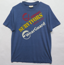 Vtg herman survivors wear guard t shirt mens size L worn thin soft rare ... - £55.62 GBP