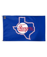 Texas Rangers 90cmx150cm/3x5FT State Shape Deluxe Single-Sided Flag - $380.13 MXN