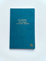 DesignWorks Ink Cloth Cover Notebook Dog and Pony Show Teal (7.25&quot; x 11.... - £54.58 GBP