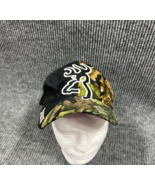 Browning Hat Embroidered Deer Head Logo  Camo Adjustable Hunting Outdoor Cap - $12.99