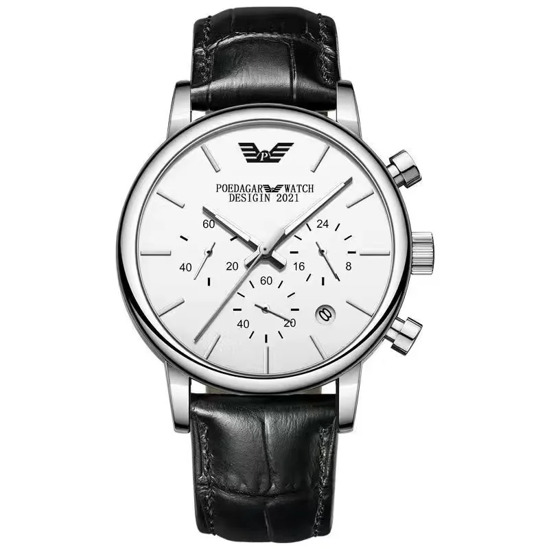 2024 New Fashion Mens  with Stainless Steel     Watch Men  Masculino - £86.58 GBP