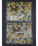 Vintage Lot 2 Wrapping Paper Gift Wrap Butterfly -4 Cards 4 Sheets 24x30... - €23,73 EUR