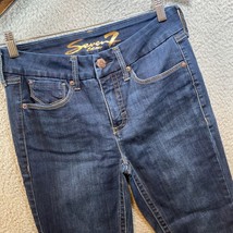 Seven 7 For All Mankind Jeans Womens 4 Blue Denim Tummyless High Rise Sk... - $13.50