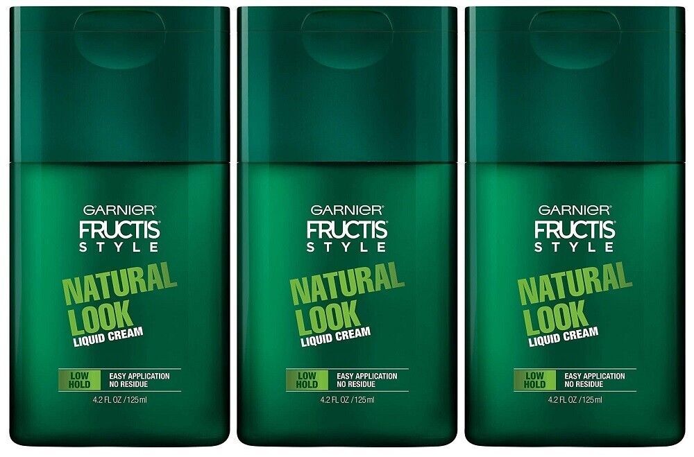 (3 Ct) Garnier Hair Care Fructis Style Natural Look Liquid Hair Cream for Men 4. - $29.69