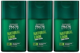 (3 Ct) Garnier Hair Care Fructis Style Natural Look Liquid Hair Cream fo... - £23.34 GBP