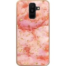 For Samsung A6 Marble Glitter Case PINK - £4.68 GBP