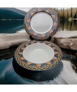 12&quot; Mikasa Sao Paulo Chop Plate Ultima HK700 Round Platter Mosaic Servin... - $66.45