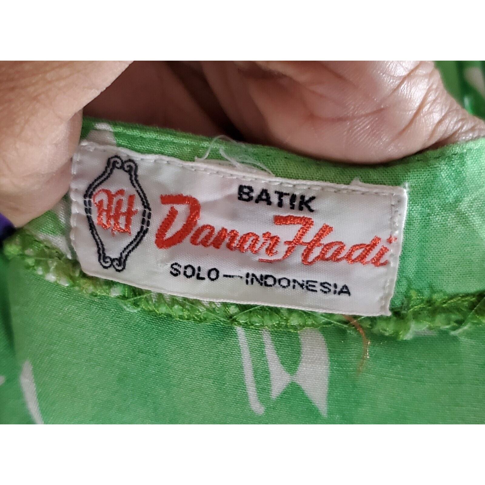 Vintage Donar Hadi Green Polyester Short Sleeve Top & Knee Length Dress Suit Item image 10