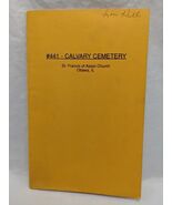 Ottowa Illinois 441 Calvary Cemetery Lasalle County Genealogy Guild - $252.97 MXN
