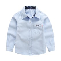 1pcs Hot Sale Children Boys Shirts Cotton Solid Kids Shirts Clothing For  Clothe - £58.29 GBP