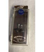 Vtg Hersheys Chocolate Memories Silverplate earrings &amp; box drugstore col... - $17.82