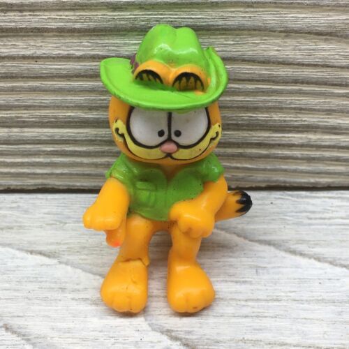 Garfield the Cat Vintage 1978 1981 United Feat Teddy Roosevelt Figure To... - $4.94