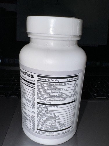 10X Health Optimize  Multivitamin 90 Capsules fast shipping. Item image 3
