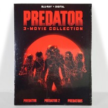 Predator: 3-Movie Collection (3-Disc Blu-ray, 1987-2010) Brand New w/ Slip ! - £17.95 GBP