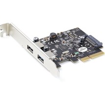 StarTech 2-Port USB 3.1 PCIe Card with 10Gbps/port PEXUSB312A3 - £65.56 GBP