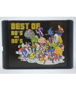 Best of 80s and 90s 196 in 1 Multi Cartridge for Genesis or Mega Drive -... - £10.17 GBP