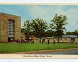 Benedictine Abbey College Church Postcard St Bernard College Cullman Ala... - $17.82