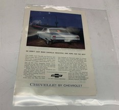 1964 Chevy Chevelle Malibu Deporte Coupe Anuncio - £29.63 GBP