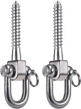 Two-Piece Swing Hangers, Swing Set Hooks Made Of Stainless Steel, Ideal For - $38.96