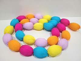 Easter Pastel Colorful Eggs Garland Home Decor Decoration 6FT - £17.02 GBP
