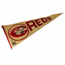 1960&#39;s Cincinnati Reds Vtg 1967 MLB Full Size Pennant USA Major League Baseball - £37.37 GBP