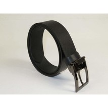 Men's Belt By PICCODER Turkey Genuine Leather Textured 3913 Black image 2
