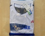 YONEX 23FW Men&#39;s Badminton T-Shirts Apparel Sports White [110] NWT 233TS... - $63.81