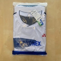 YONEX 23FW Men&#39;s Badminton T-Shirts Apparel Sports White [110] NWT 233TS015M - £50.06 GBP
