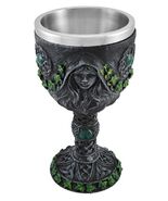 Medieval Renaissance 12 oz Wine Goblet Chalice Cup (Maiden/Mother/Crone ... - $37.60