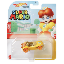 Hot Wheels Character Cars Super Mario Princess Daisy. Mattel. New - $11.75