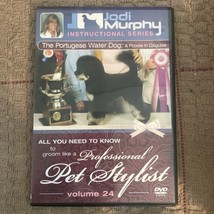 Jodi Murphy Grooming DVD  Vol 24 Portuguese Water Dog: A Poodle In Disguise - $24.75