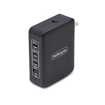 Startech 3114GCU-WALL-CHARGER 140W USB-C Wall Charger, 3X USB-C/1X USB-A, Portab - £135.78 GBP