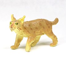 Safari Authentics Eurasian Lynx Figure Vintage 1990s Forest Creatures 61... - $182.07 MXN