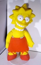 The Simpsons Lisa Simpson Burger King 8&quot; Plush Doll Figure 1990 EXCELLENT COND - £3.18 GBP