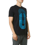 Boss Hugo Boss Men&#39;s Graphic Print Teeonic T-Shirt, Black, L 3671-9 - $77.22