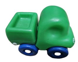 Vintage Little Tikes My First Wheels Chunky Green Dump Truck - $9.89