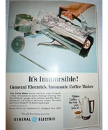 Vintage General Electric&#39;s Automatic Coffee Maker Print Magazine Adverti... - $6.84 CAD