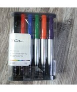 TUL Permanent Markers Fine Point Silver Barrel Assorted Colors 12PK Offi... - £10.99 GBP
