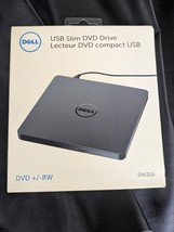 Dell Slim External USB DVD±RW Drive Black DW316 NEW - $328.21 MXN