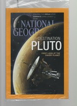 National Geographic - July 2015 - Pluto, Mahatma Gandhi, Ebola Virus - NEW SW. - £1.96 GBP
